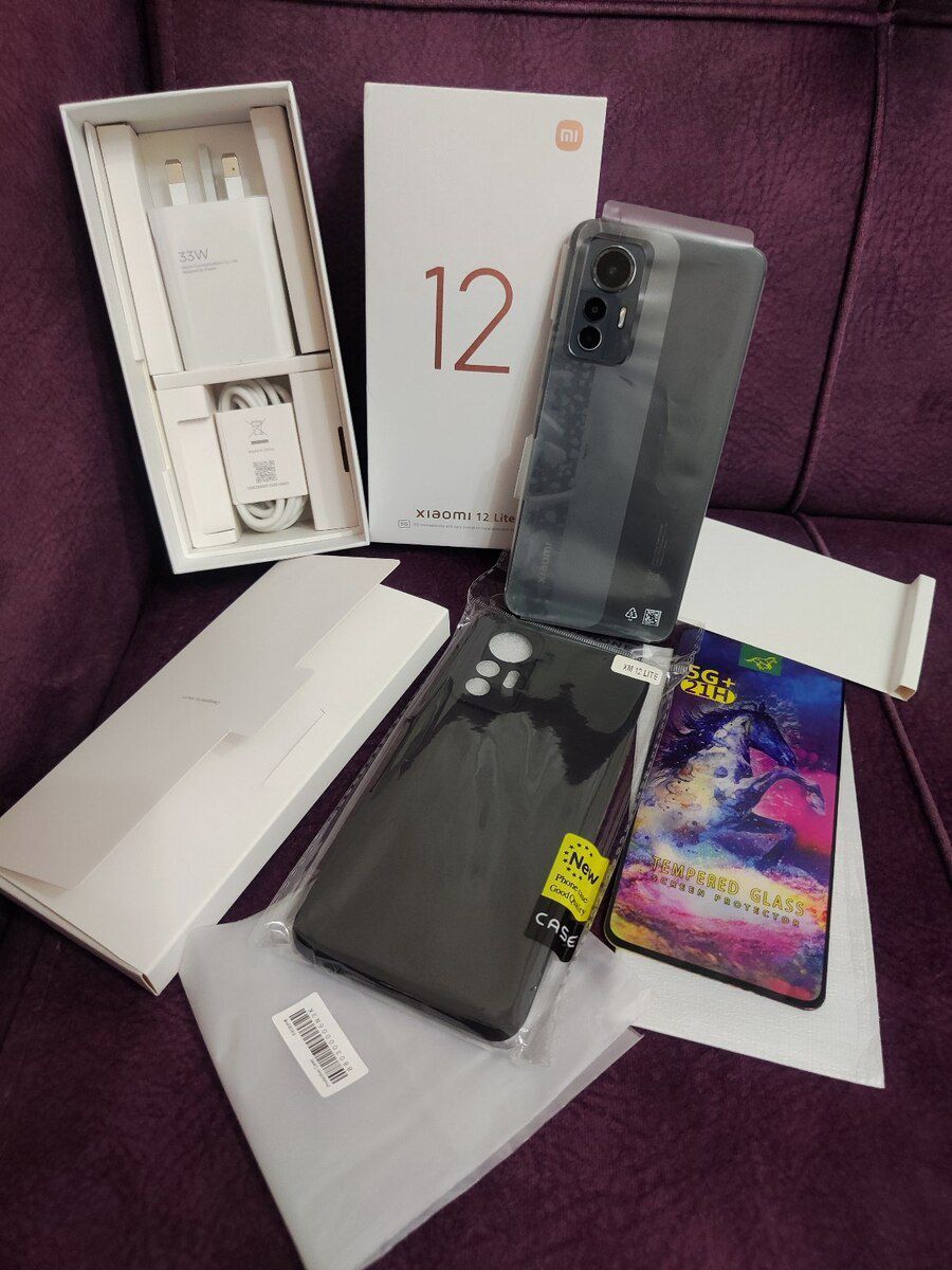 Xiaomi 12 Lite Black 128GB/8GB — Smartfonlar, Bakı (5)
