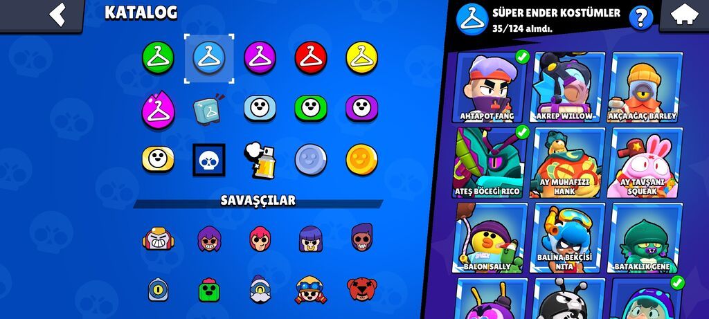 Brawl Stars hesabı – yüksək səviyyəli kolleksiya və kupalar.Real — Digər, Xırdalan (3)