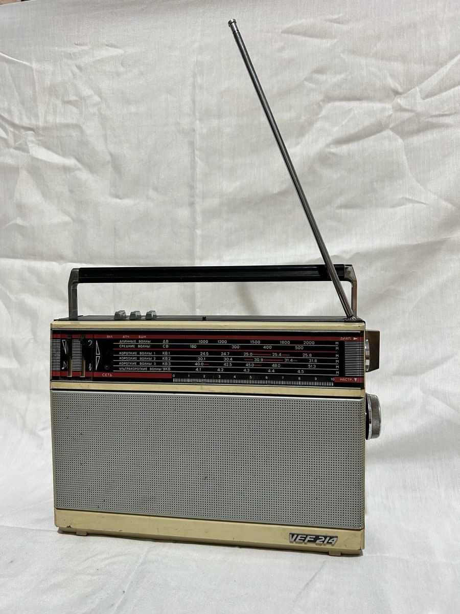 Retro radio VEF 214. ВЭФ 214 — Kolleksiyalar, Bakı (5)