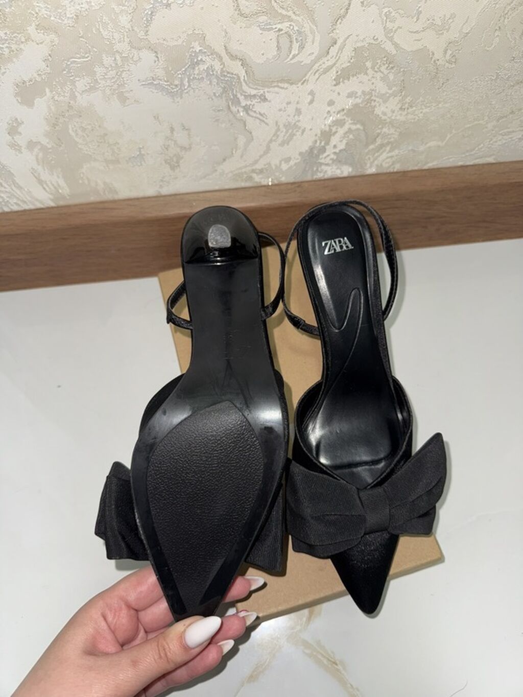 Tuflilər, Zara, Ölçü: 39, rəng - Qara, Yeni — Şəxsi əşyalar, Bakı (2)