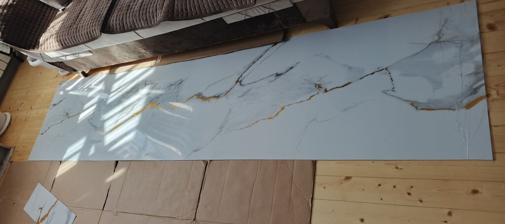Böyük ölçülü dekorativ panel – mərmər effekti 64/280 - Material — Təmir və inşaat, Bakı (3)