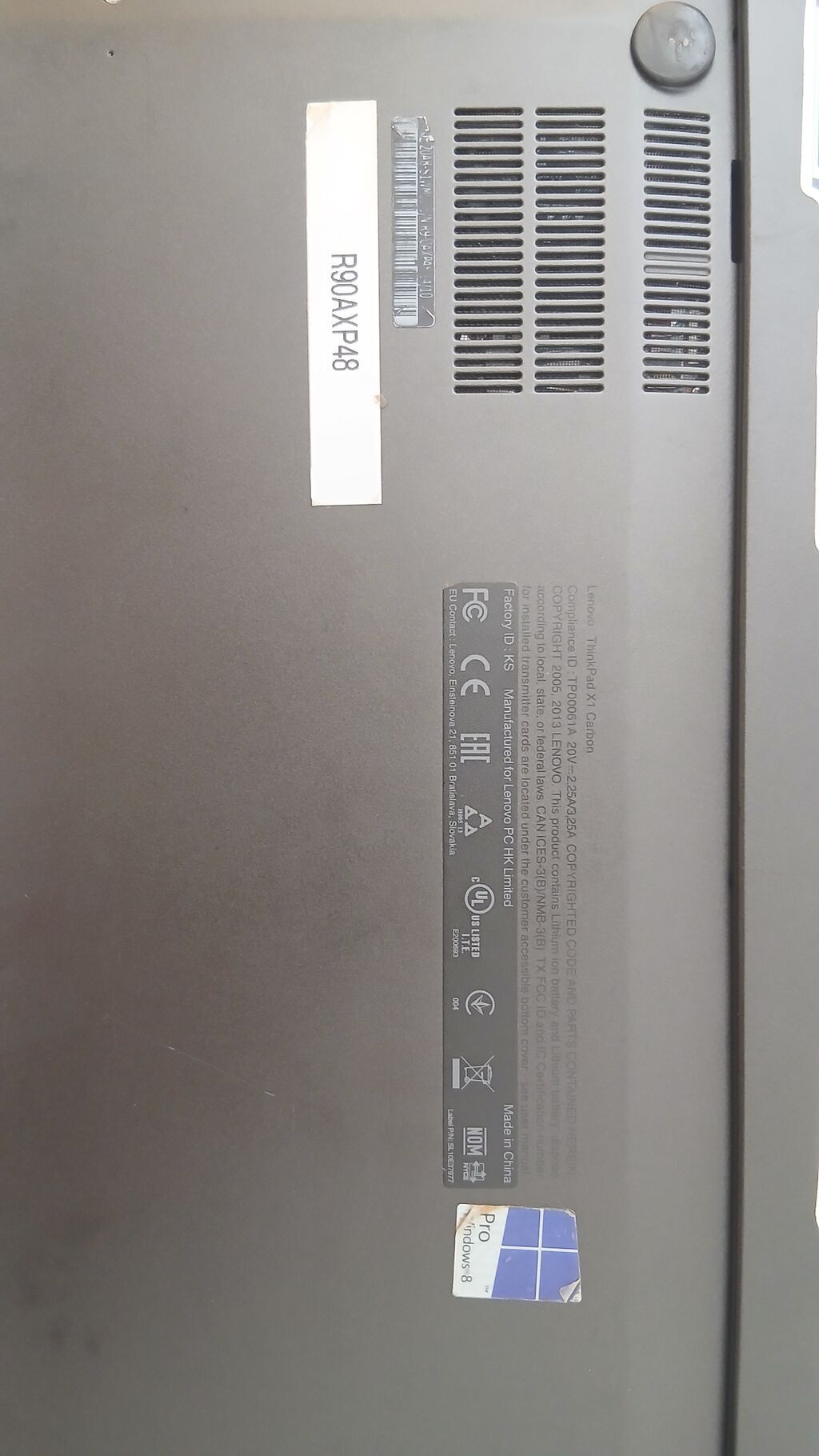 İşlənmiş Lenovo ThinkPad, 14 Intel Core i5, 256 GB, Ünvandan götürmə — Lenovo, Masazır (4)