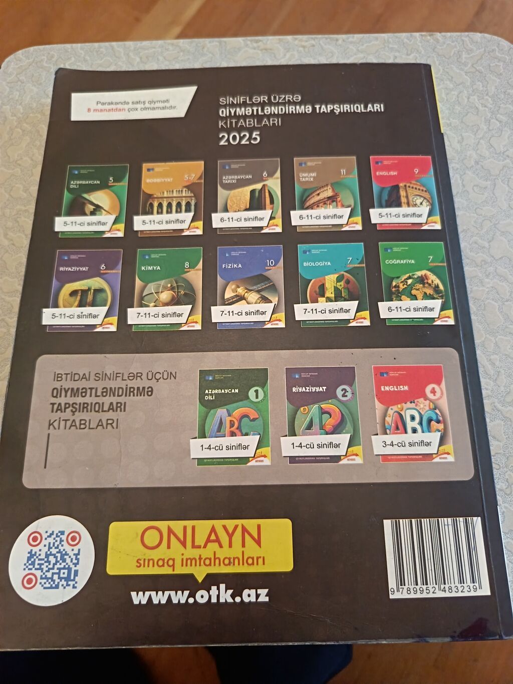 English 9 İllik Test Toplusu tam təzədir istifadə olunmayıb — Elektronika, Bakı (4)