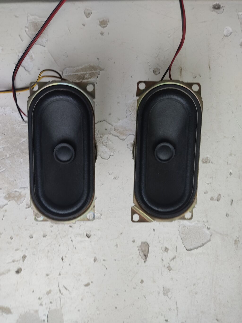 Məhsul: Oval mini dinamiklər (cüt) - Növ: Passiv dinamik - İmpedans — Elektronika, Bakı