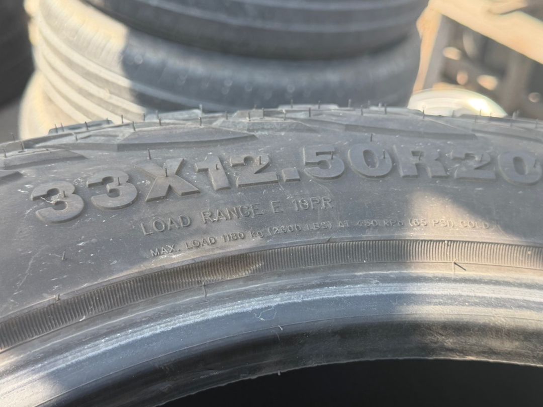 Şinlər 33 x12.50 R20 — Ehtiyat hissələri və aksesuarlar, Bakı (5)