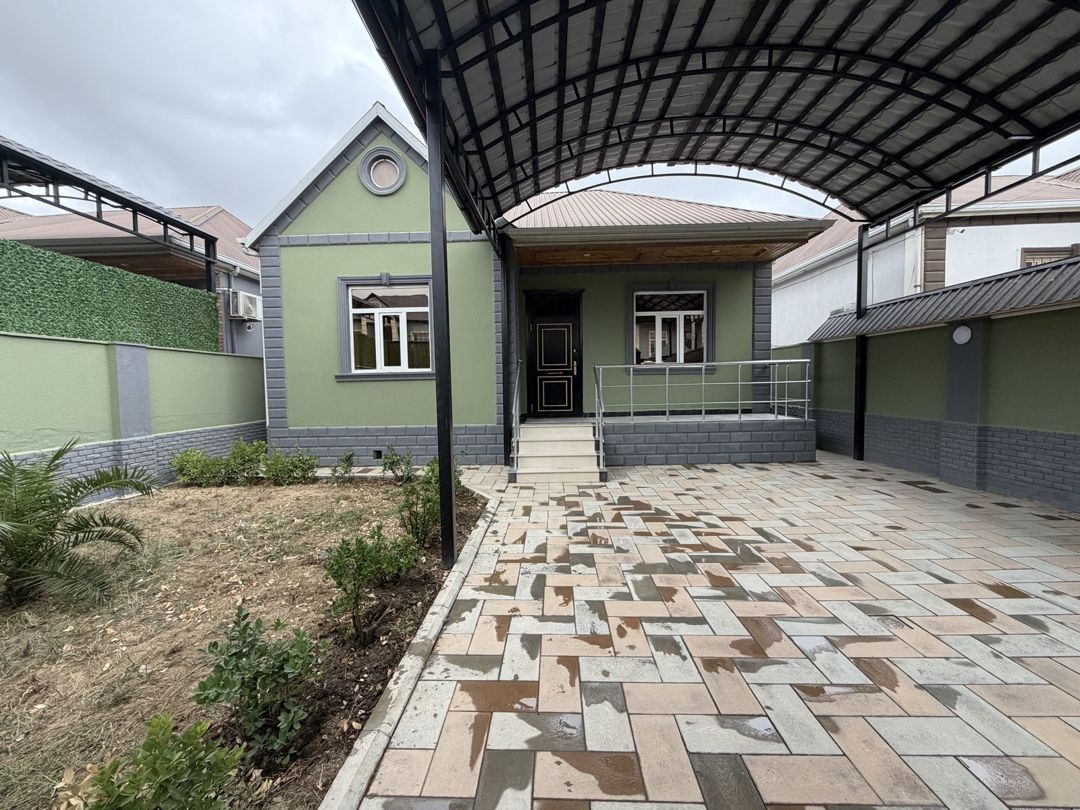 Satılır 3 otaqlı həyət evi/bağ evi 100 m² — Ev, villa, Bakı (3)
