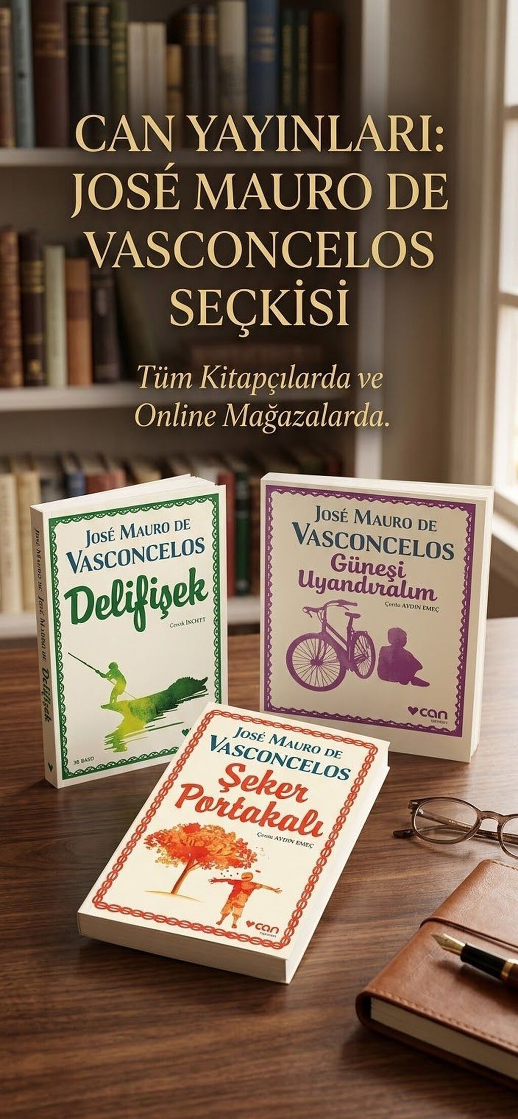 Bu 3lü set sadəcə 15 AZN Məhsul: Can Yayınları – José Mauro de — Kitablar, Şərur