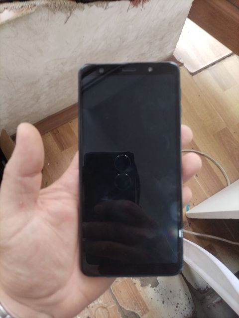 Samsung Galaxy A7 2018, rəng - Göy, Barmaq izi — Samux