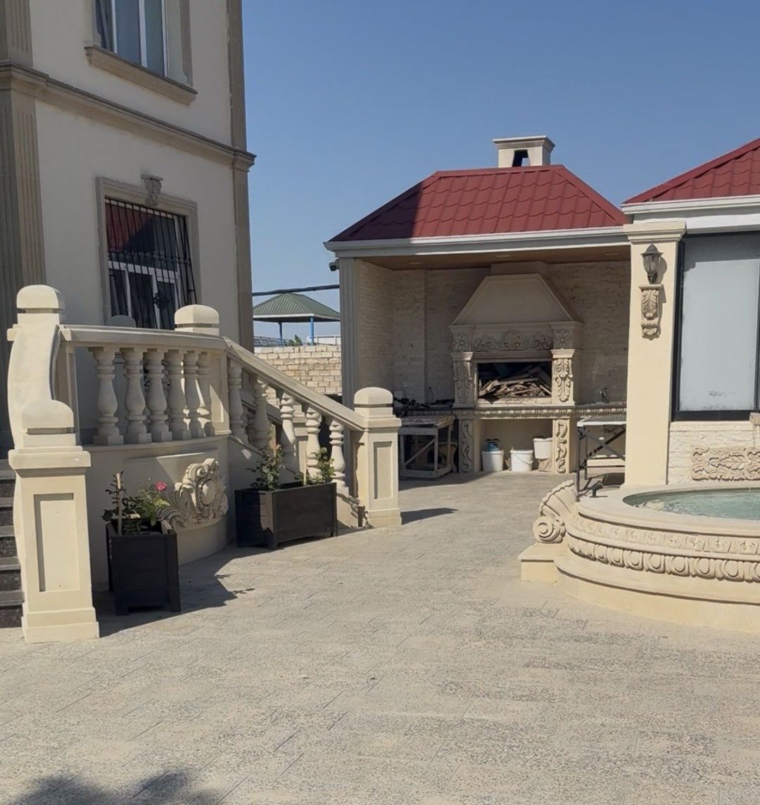 Satılır 7 otaqlı həyət evi/bağ evi 400 m² — Ev, villa, Bakı (5)