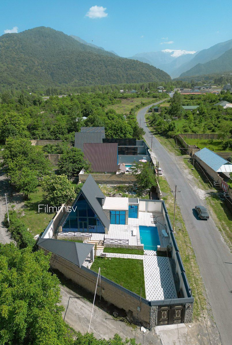 Satılır 4 otaqlı həyət evi/bağ evi 170 m² — Ev, villa, Qəbələ (2)