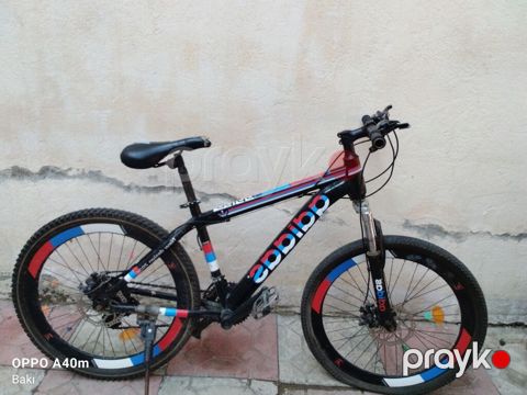 Dağ velosipedi – “adidas” dizaynlı, 26” təkər - Çərçivə: yüngül — Xırdalan