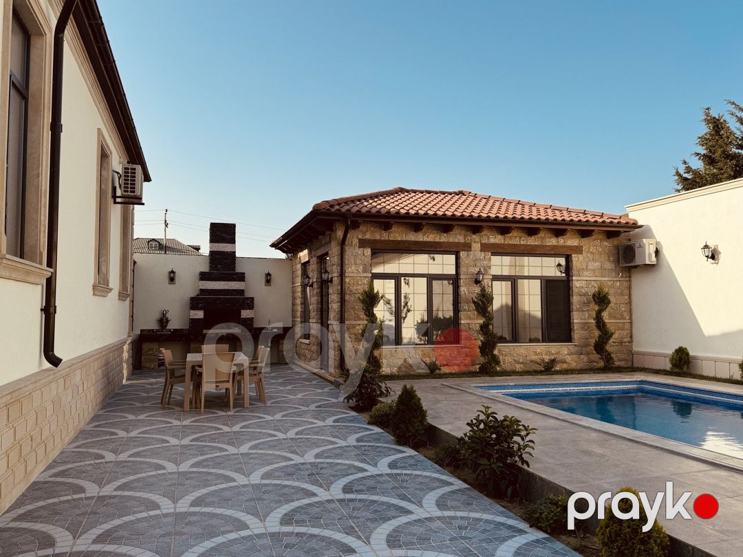 Satılır 5 otaqlı həyət evi/bağ evi 160 m² — Ev, villa, Bakı (5)