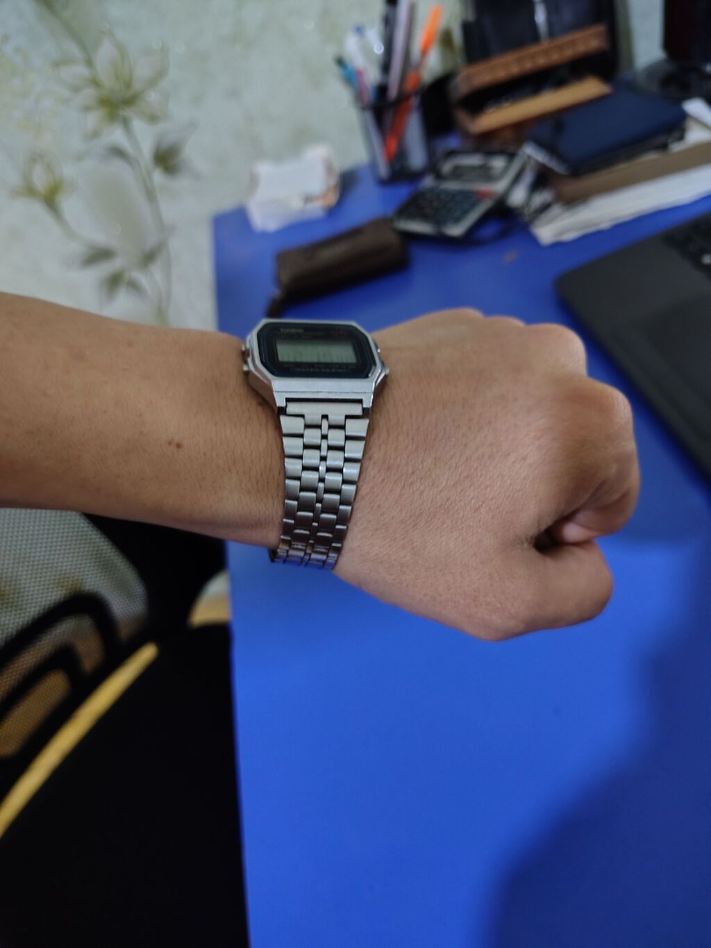 İşlənmiş, Qol saatı, Casio, rəng - Gümüşü — Qol saatları, Bakı (9)