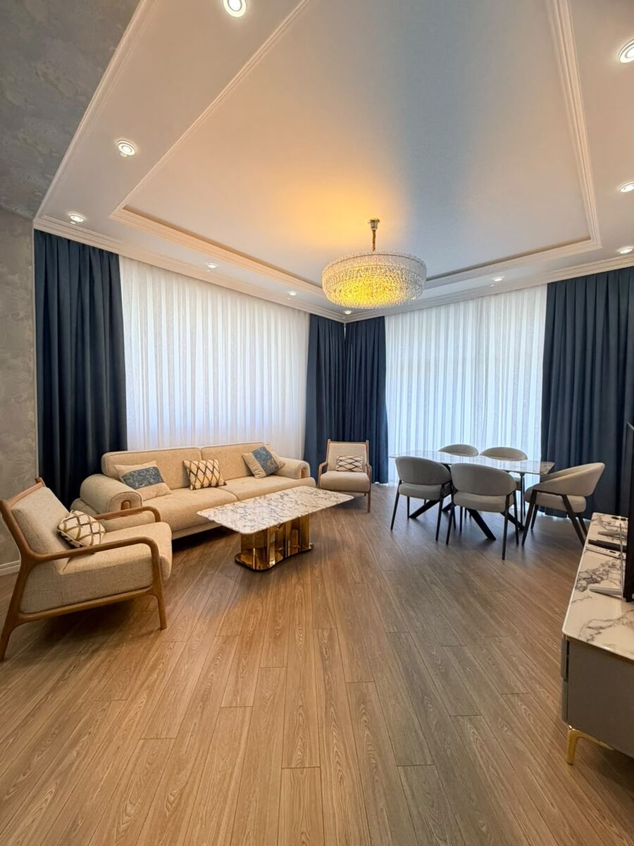 İcarəyə verilir 3 otaqlı yeni tikili 125 m² — Mənzil, Bakı (2)