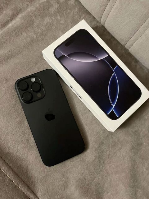 Apple iPhone 16 Pro Black Titanium 128GB/8GB — Bakı
