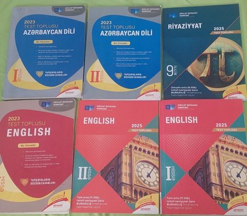 Azərbaycan dili Testlər 9-cu sinif, DİM, 1-ci hissə, 2023 il — Bakı