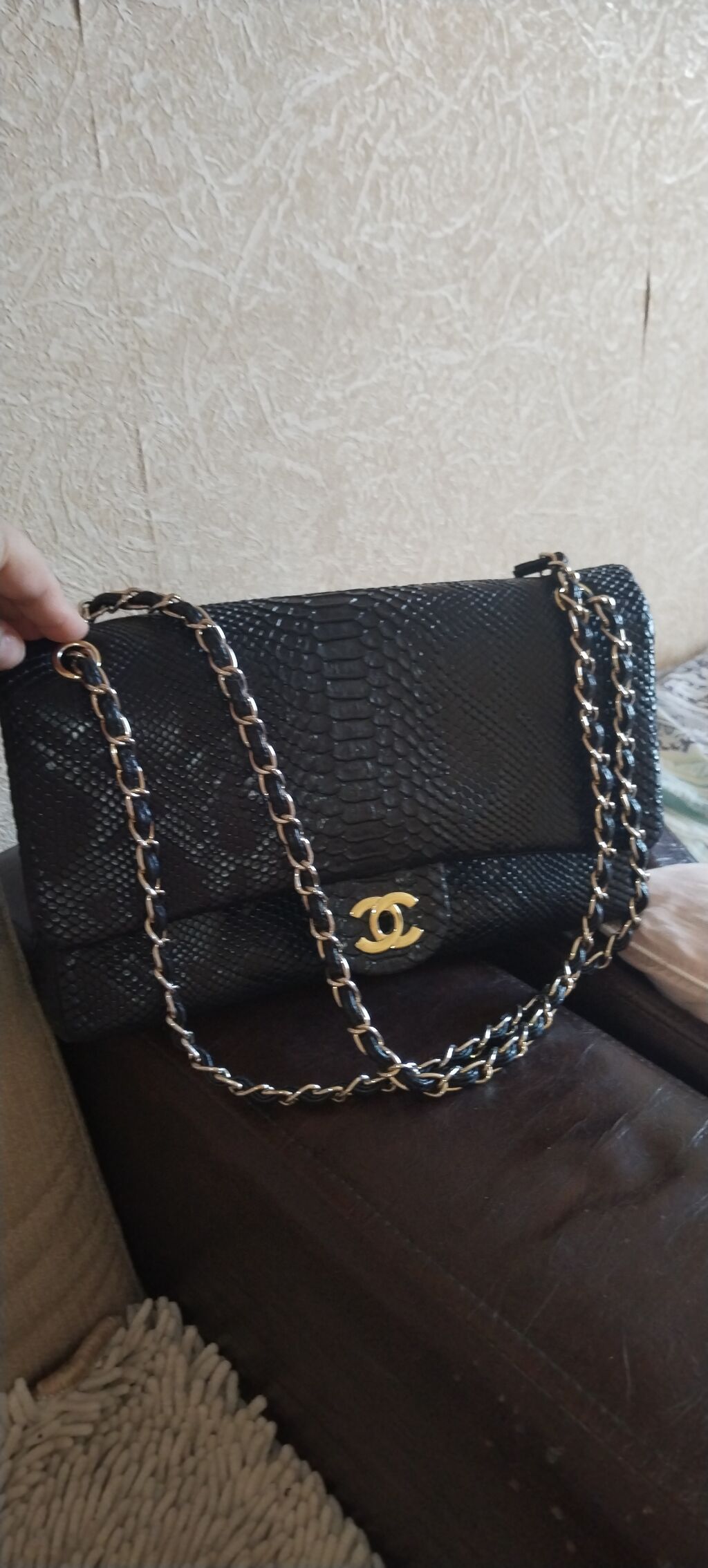Chanel deri çanta 20 manat — Çantalar, Bakı (2)