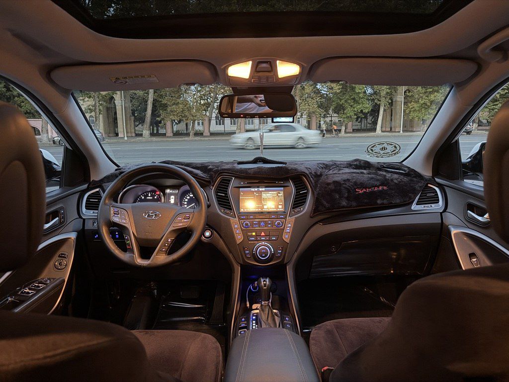 Hyundai Santa Fe, 2.0 L, 2016 il, 172 000 km — Avtomobillər, Bakı (8)