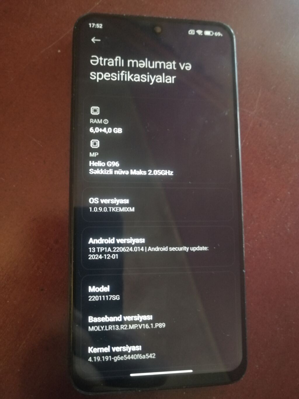 Redmi Note 11S, 64 GB, rəng - Qara — Elektronika, Lənkəran (2)