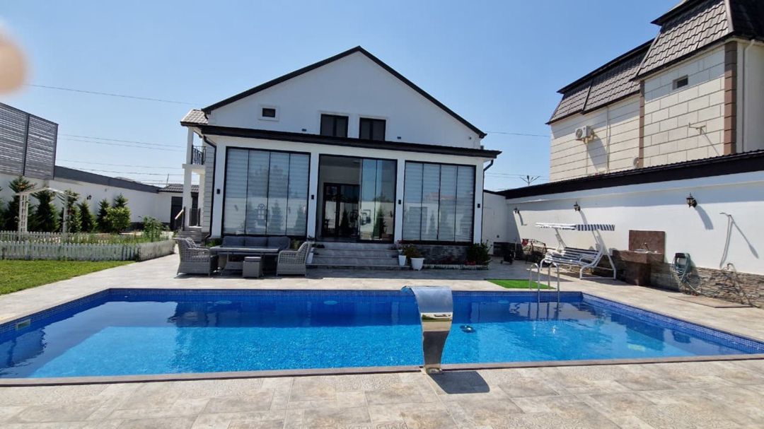 Satılır 8 otaqlı həyət evi/bağ evi 340 m² — Ev, villa, Bakı (4)