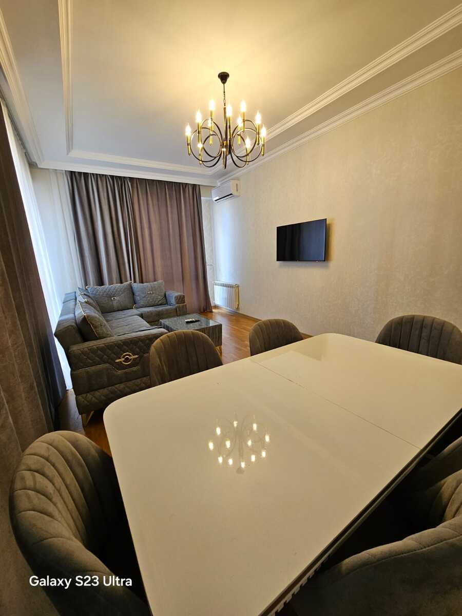 İcarəyə verilir 2 otaqlı yeni tikili 85 m² — Mənzil, Bakı (5)