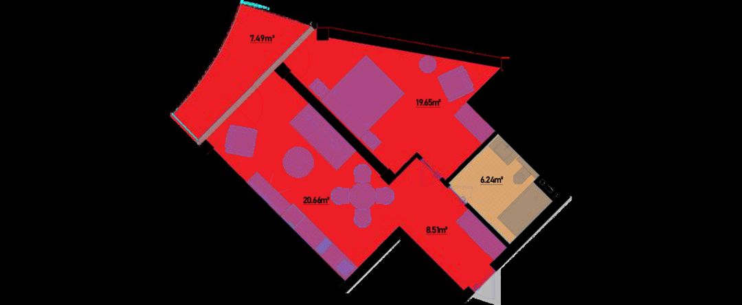 Satılır 2 otaqlı yeni tikili 72.3 m² — Mənzil, Bakı (6)
