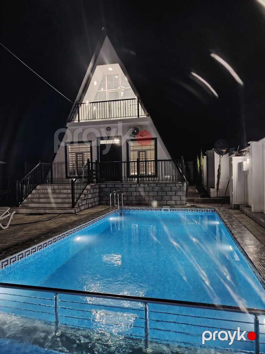 İcarəyə verilir 4 otaqlı həyət evi/bağ evi 160 m² — Ev, villa, Qəbələ (4)