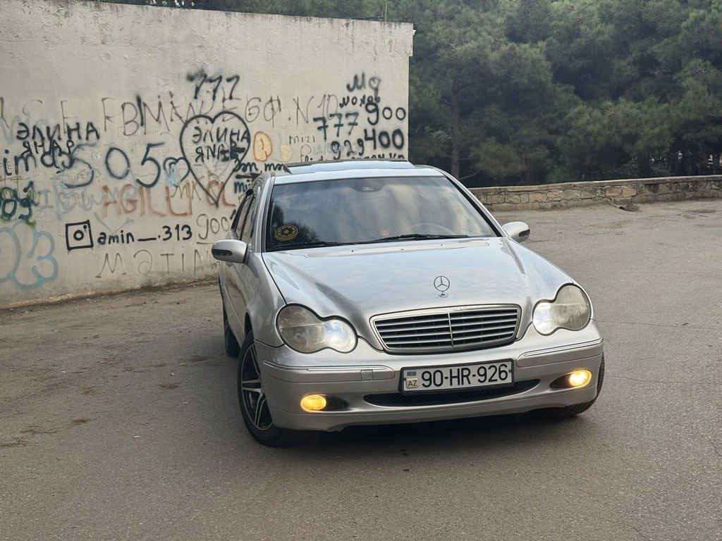 Mercedes C 240, 2.6 L, 2000 il, 245 450 km — Avtomobillər, Bakı (10)