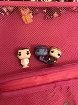 Funko-stil mini fiqurlar dəsti - 3 ədəd kiçik vinil qəhrəman fiquru — Ulviyya Ulka — Oyuncaq fiqurlar