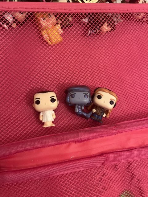 Funko-stil mini fiqurlar dəsti - 3 ədəd kiçik vinil qəhrəman fiquru — Bakı