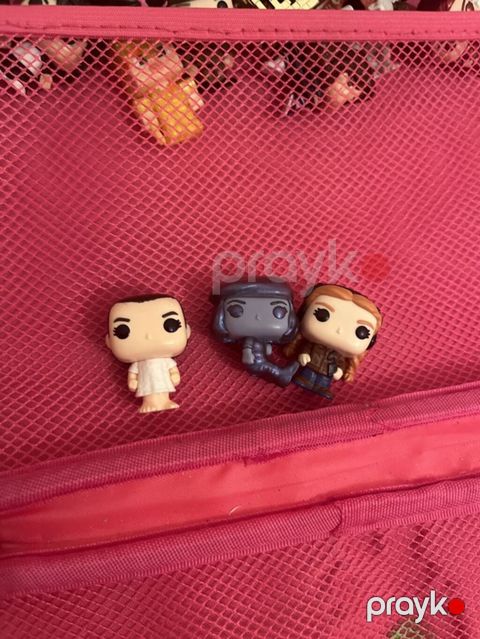 Funko-stil mini fiqurlar dəsti - 3 ədəd kiçik vinil qəhrəman fiquru — Bakı