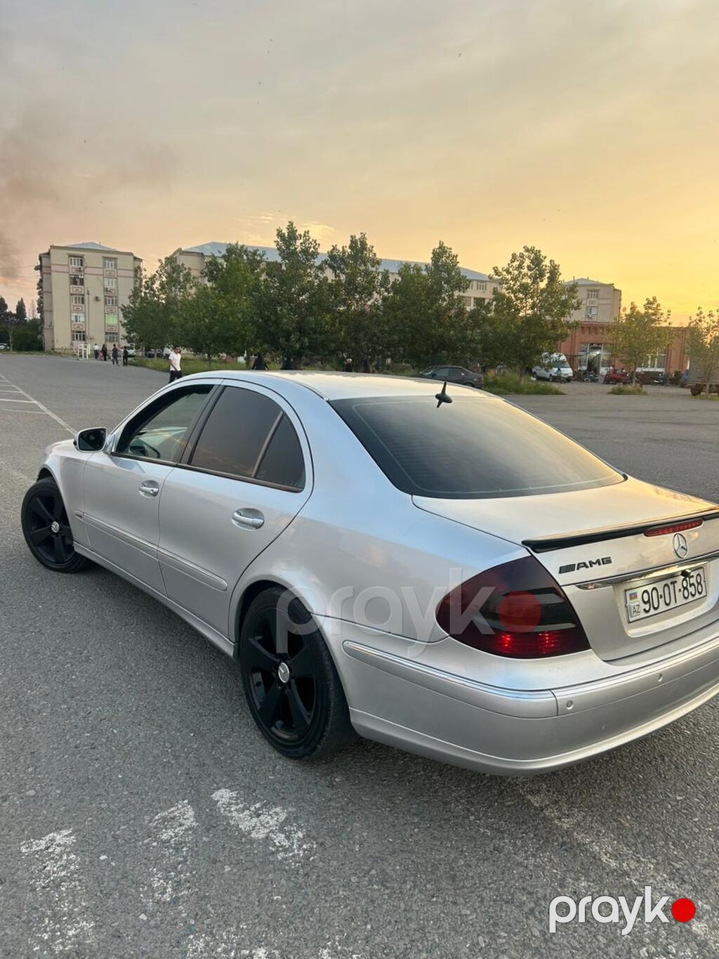 Mercedes-Benz E-Class: 2.2 l 2002 il Sedan 90-OT-858 — Avtomobillər, Gəncə (2)
