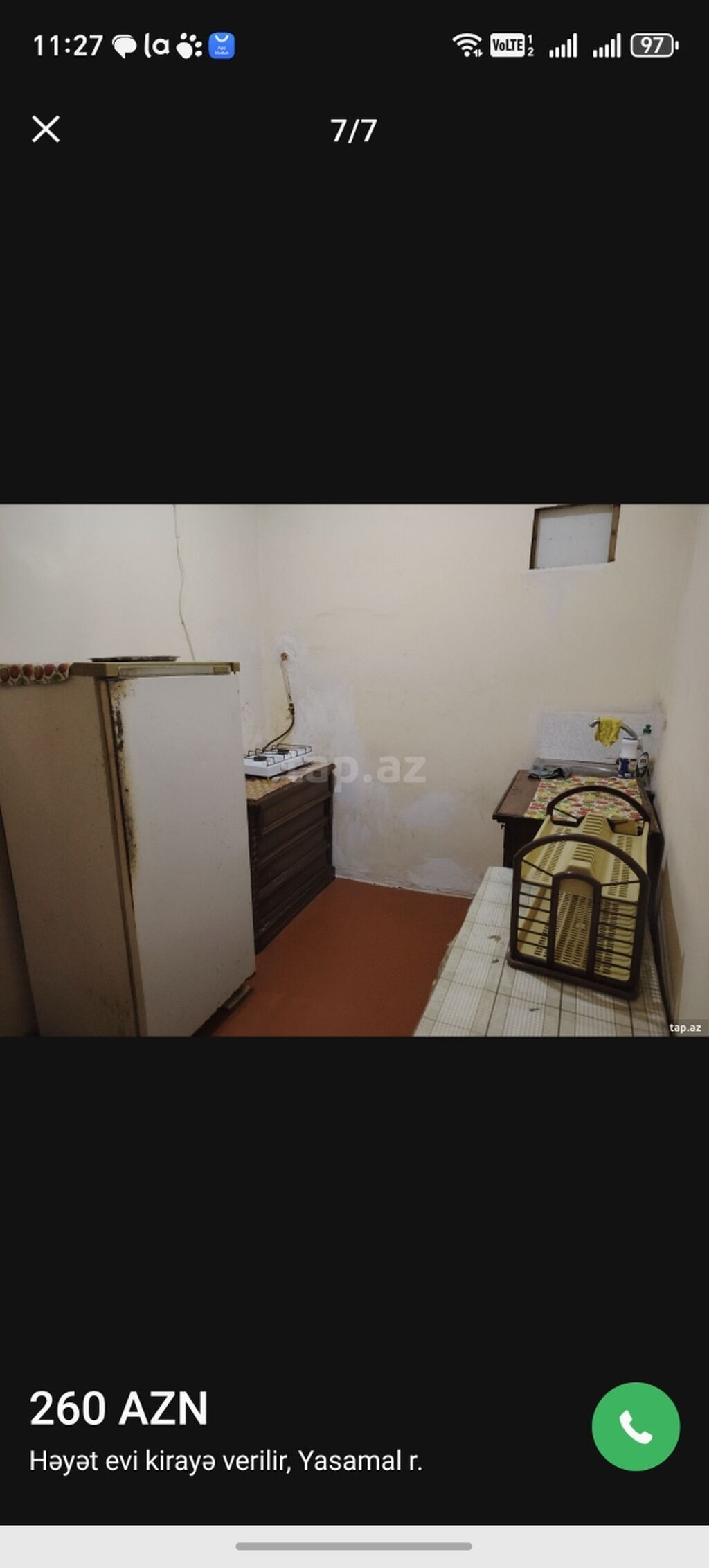 Yasamal r-nunda həyət evi kirayə verilir – 260 AZN. Kommunal ödənişlər — Daşınmaz əmlak, Bakı (6)