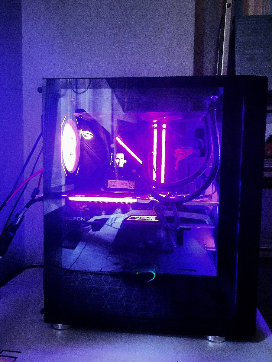 Gaming PC Ryzen 7 RX 6700 XT — Masaüstü kompüterlər, Bakı (2)