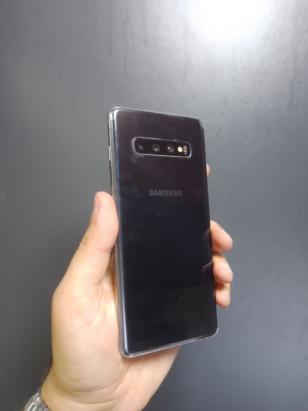 Samsung Galaxy S10 Plus, 128 GB, rəng - Qara, Simsiz şarj — Samsung, Masazır (6)