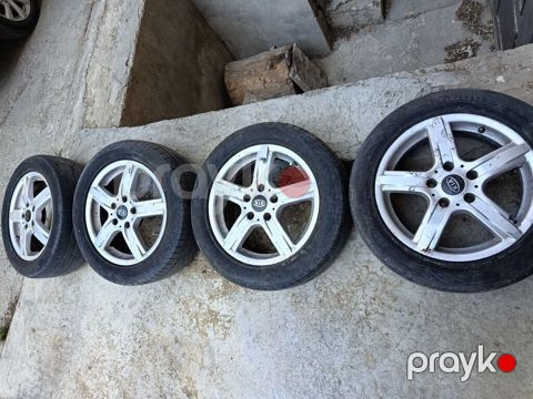 Kia orijinal yüngül lehimli disklər + şinlər komplekti 180 AZN — Bakı