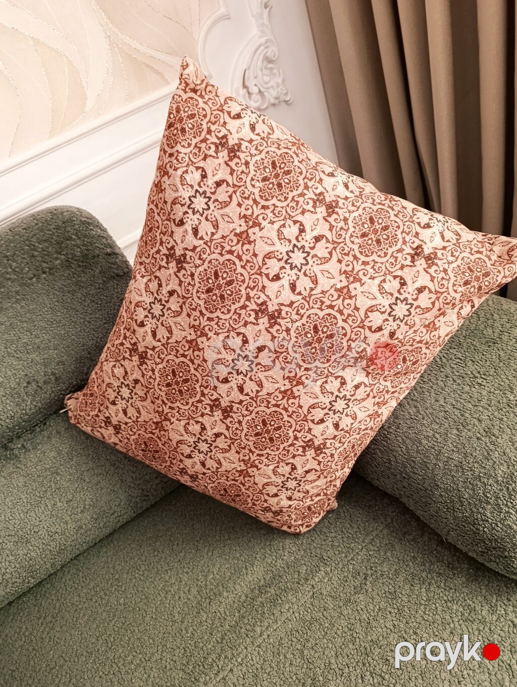 Dekorativ kvadrat yastıq üzləri və içliklə - Ölçü: təxminən 50×50 sm — Yastıqlar, Bakı (4)