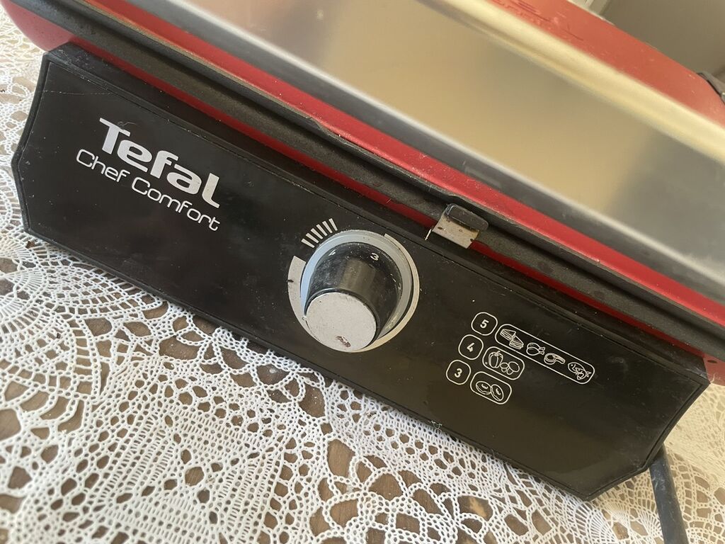 Tefal Chef Comfort Elektrikli Qril / Toster (Səliqəli / Əla — Mətbəx texnikası, Bakı (3)
