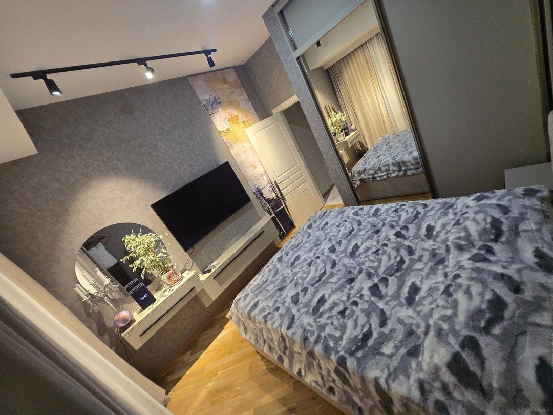 İcarəyə verilir 2 otaqlı yeni tikili 75 m² — Mənzil, Bakı (6)