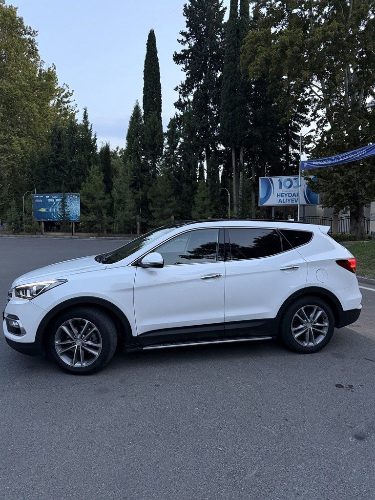 Hyundai Santa Fe, 2.0 L, 2016 il, 172 000 km — Avtomobillər, Bakı (6)