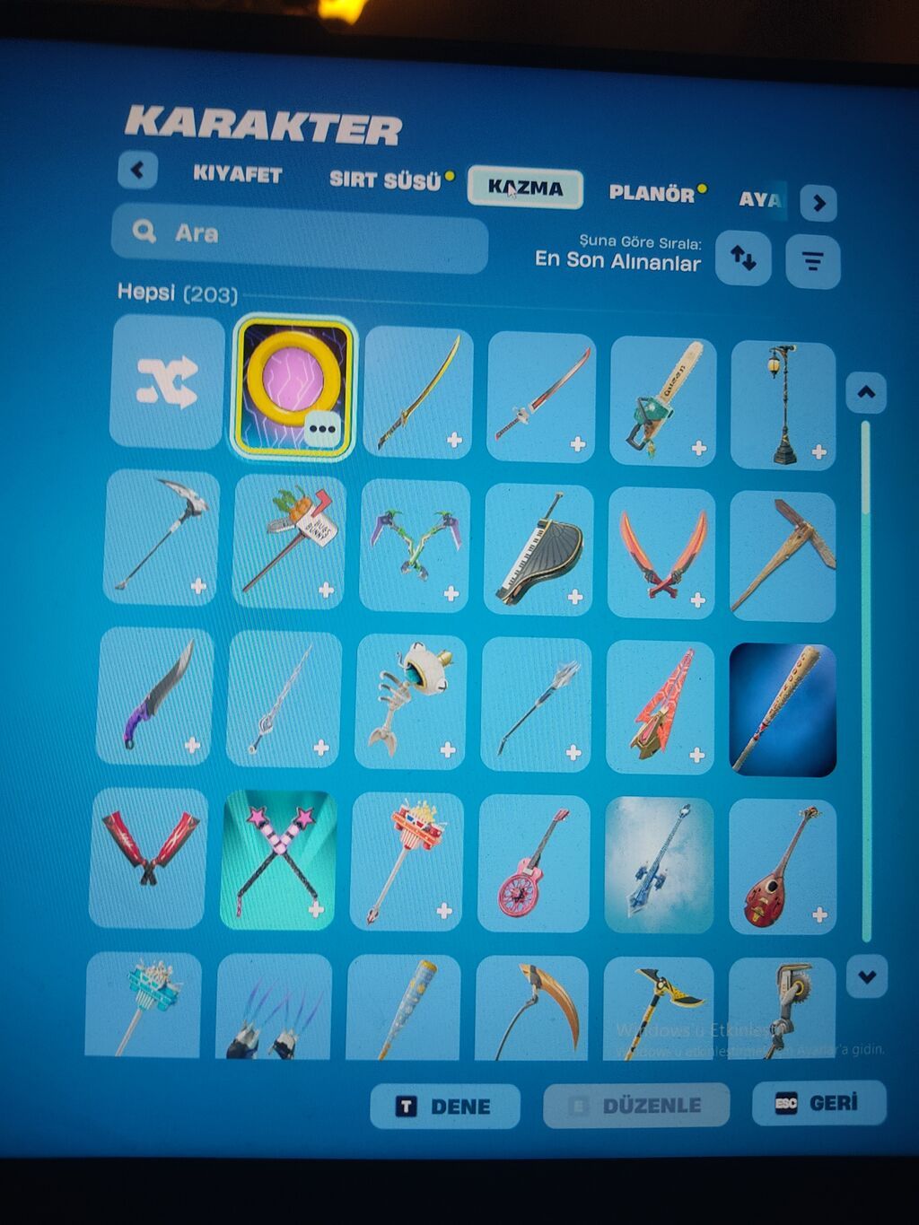 Fortnite hesabı – geniş emote və glider kolleksiyası real alıcıya — İdman, hobi, istirahət, Bakı (6)
