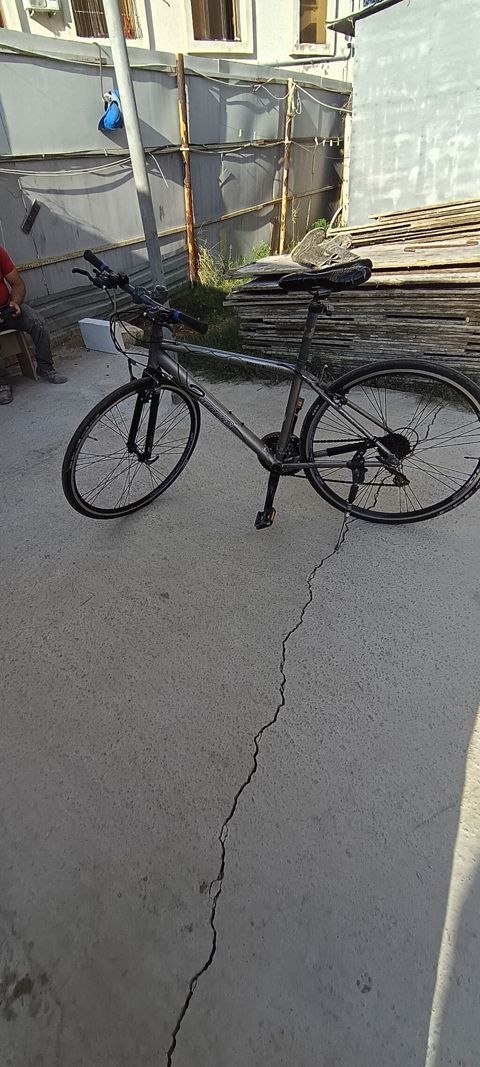 Şəhər/trek tipli velosiped – Deoreland Move model (çərçivə üzərində — Sumqayıt