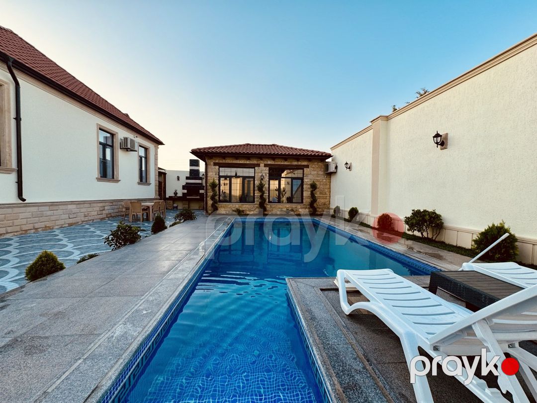 Satılır 5 otaqlı həyət evi/bağ evi 160 m² — Ev, villa, Bakı (2)