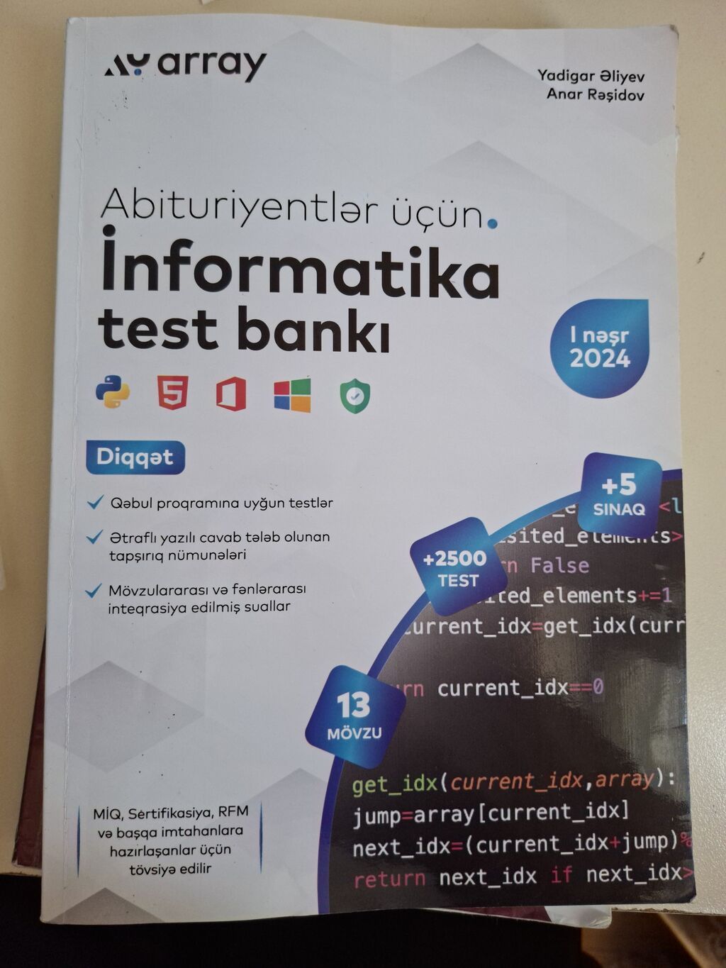 Salam. Informatika. kitablari satilir Toplu hec islenmeyib.qalanlarida — Kitablar, Masazır (7)