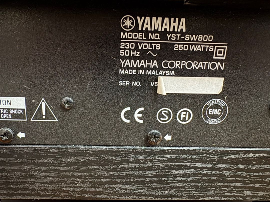 Sabvufer Yamaha — Elektronika, Xırdalan (4)