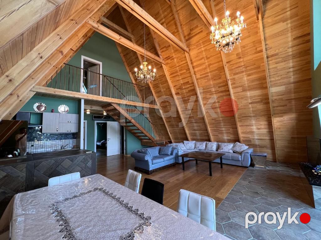 İcarəyə verilir 5 otaqlı həyət evi/bağ evi 200 m² — Ev, villa, Qəbələ (10)