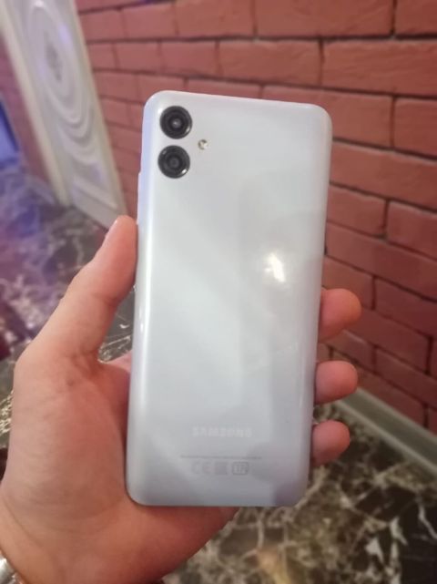 Samsung Galaxy A04e, 32 GB, rəng - Mavi, Sensor, İki sim kartlı, Face ID — Bakı
