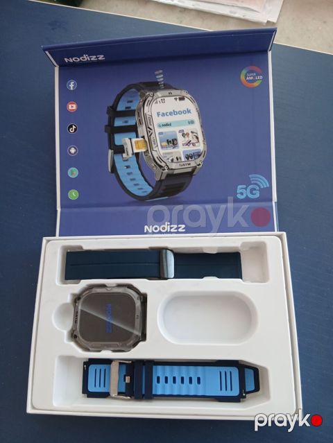 Nodizz N65 ağıllı saat - Ekran: Super AMOLED, toxunuşa həssas, geniş — Digah