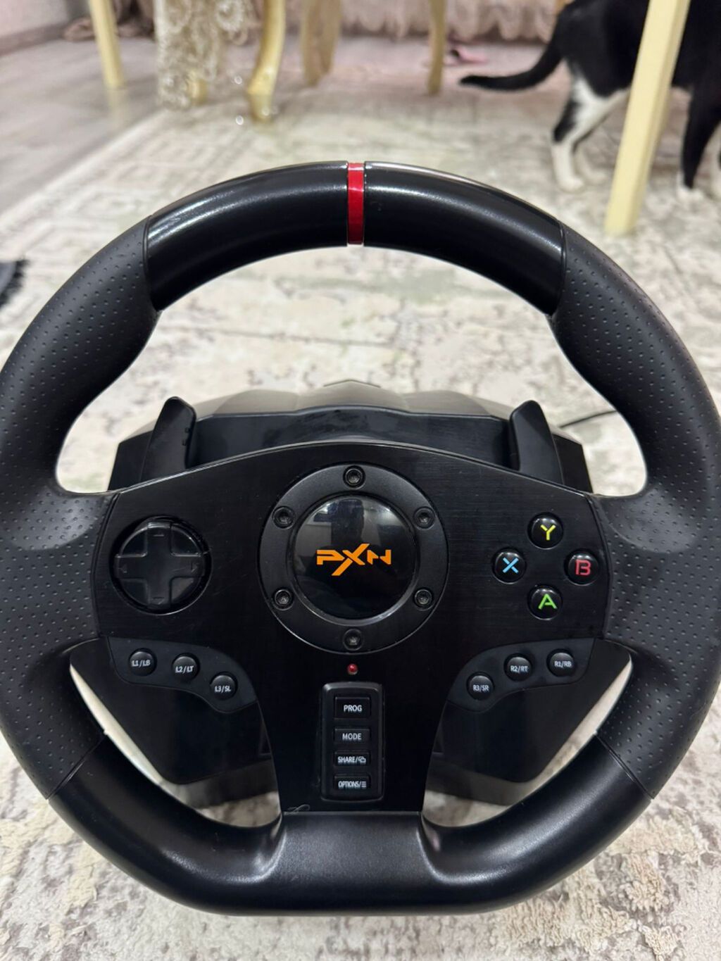 PXN V9 Gaming Racing Wheel satılır. Vəziyyəti yaxşıdır, problemsiz — Elektronika, Xırdalan (7)