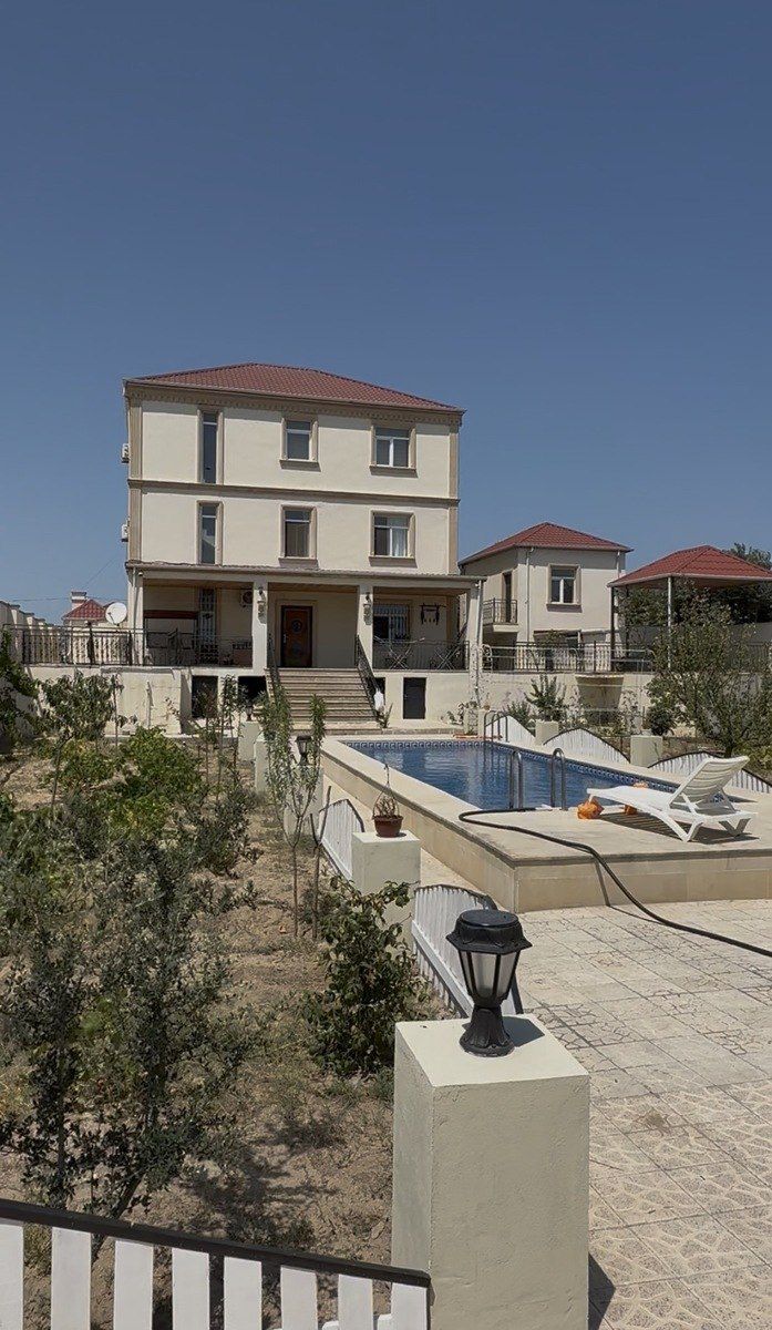 Satılır 7 otaqlı həyət evi/bağ evi 400 m² — Ev, villa, Bakı (6)